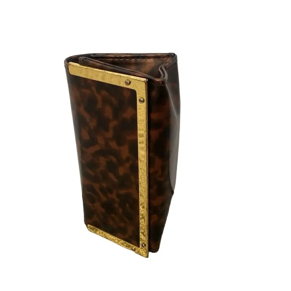 Tory Burch Animal Print Eyeglasses Case - Worn Condition